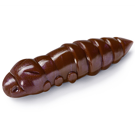 Soft lure FishUp Pupa 1.5 (8pcs.), #106 - Earthworm CRAWFISH taste! 